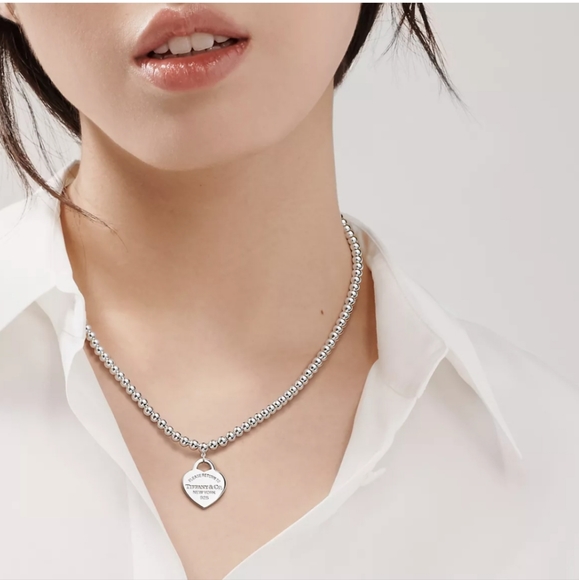 Authentic Return to Tiffany bead necklace - Picture 2 of 8